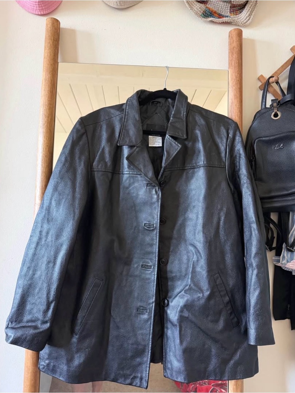 Classic Black Leather Jacket